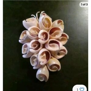 Vintage Shell Brooch